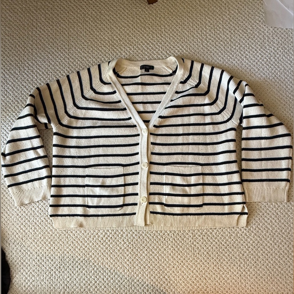 J.crew Striped Sweater